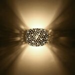 Changm applique lampe murale deco lampe nuit éclairage intérieur applique murale perforé demi - circulaire ... Changm applique lampe murale deco lampe nuit éclairage intérieur applique murale perforé demi - circulaire ...