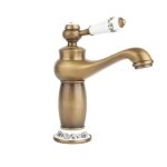 Changm robinet rétro rotation pr salle de bain cuisine bronze Changm robinet rétro rotation pr salle de bain cuisine bronze