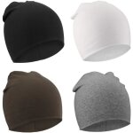 Chapeaux de b�b� - doux mignon tricot� - b�b� bonnet nouveau - n� bambin - noir - coton - gar�on