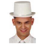 Chapeau blanc feutrine - fiestas guirca s. l. - adulte - homme - carnaval