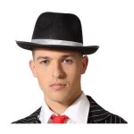 Chapeau borsalino noir gangster