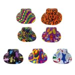 Chapeau borsalino plastique color� adulte