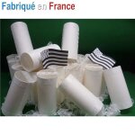 1 chapeau coiffe de bretonne bigoudene - fabrication franaise - blanc