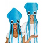 Chapeau calamar bleu adulte