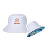 Chapeau casquette bob jagermeister blanc rversible - rick boutick