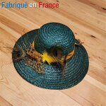 Chapeau catherinette sainte catherine (st) brigitte (paille)