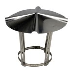 Chapeau chinois inox pour tubage o300 Chapeau chinois inox pour tubage o300