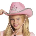 Chapeau de cowboy - cow - boy - rose - fille