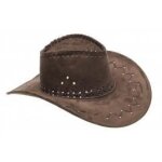Chapeau cowboy western marron