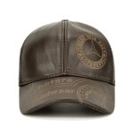 Chapeaux en cuir de vachette pour hommes casquettes nouveau chapeau de printemps taille r�glable chapeau ...