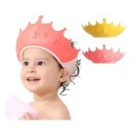 Chapeau douche bb 2 pices visire casquette de bain enfant rglable bonnet de douche bb pour la ...