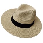 Chapeau - ecelen - panama - beige - anti - uv - pliable