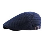 Chapeau dété en maille respirante pour hommes gavroche béret ivy cap cabbie casquette plate Chapeau dété en maille respirante pour hommes gavroche béret ivy cap cabbie casquette plate