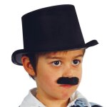 Chapeau haut de forme floqu noir enfant - marque - modle - couleur noir - enfant - homme