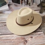 Chapeau hommes de cowboy large bord en polyester de soleil de voyage de vacances - 551061 - funmoon Chapeau hommes de cowboy large bord en polyester de soleil de voyage de vacances - 551061 - funmoon
