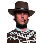 Chapeau justicier western - accessoire de mode - mixte - marron - a partir de 3 ans