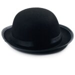 Chapeau melon noir pour enfant - partilandia 2010 s. l. - carnaval - accessoires