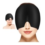 Chapeau migraine 360� bonnet migraine relief cap en gel masque migraine et c�phal�es chapeau de soulagement ...