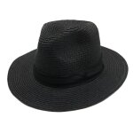 Chapeau de paille - ecelen - panama - anti - uv - pliable - large bord Chapeau de paille - ecelen - panama - anti - uv - pliable - large bord