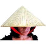 Chapeau paille vietnamien - marque inconnue - jaune