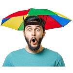 Chapeau parapluie - nouveaut - anti - uv - mixte - portable - impermable