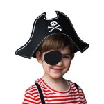 Chapeau de pirate et cache ?il enfant
