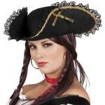 Chapeau de pirate - boland - fanny - noir - extrieur