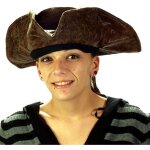 Chapeau pirate marron