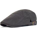 Chapeau - drft - béret coton - gris foncé - taille unique - automne / hiver Chapeau - drft - béret coton - gris foncé - taille unique - automne / hiver