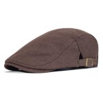 Chapeau quatre saisons en coton pour hommes béret masculin et femme casquette rétro anglaise à vi marrontaille ... Chapeau quatre saisons en coton pour hommes béret masculin et femme casquette rétro anglaise à vi marrontaille ...