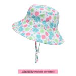 Chapeau de soleil �t� b�b�s panama unisexe la plage seau dessin anim� protection uv - funmoon