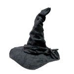 Chapeau de sorcire noir adulte - accessoire de dguisement halloween