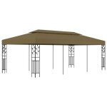 Chapiteau 6x3 m taupe 180 gmcarr
