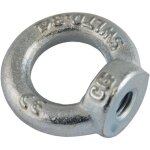 Chapuis - anneau levage femelle acier c15 m16 700kg norme din580 uc1