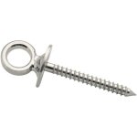 Chapuis - piton  oeil vis bois acier inox. fil 8mm long. 80mm uc2