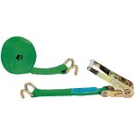 Chapuis - sangle crochet vert tendeur cliquet 50mm 9m 2000kg uc1