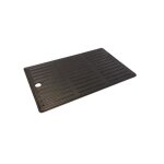 Char - broill plaque de cuisson en fonte pour grill barbecue 4 brleurs en fonte plancha rversible 2 ...
