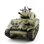 Char tlcommand m4a3 sherman - high - tech & bien - etre - effet sonore piste en mtal tlcommande ...