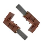 Charbon moteur (x2) machine � laver lave - linge c00196544 samsung indesit ariston hotpoint whirlpool ...
