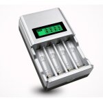 Chargeur 1. 2 v 4 slot li - ion c903w pour piles rechargeables aa / aaa nicd