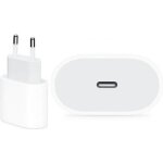 Adaptateur secteur usb - c 18w - yuan yuan - compatible iphone 11 pro max - blanc - charge rapide - scuris ...
