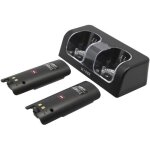 Chargeur base manettes wii u + 2 batteries