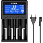 Chargeur de batterie 18650 chargeur universel rapide � 4 emplacements avec �cran lcd pour batteries rechargeab ...