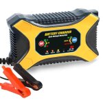 Chargeur de batterie auto intelligent rapide 12a 6v / 12v mainteneur de batterie portable avec cran ...