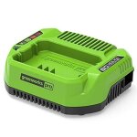 Chargeur de batterie greenworks g60uc - greenworks - li - ion 60v - sortie 120w / 2a - syst�me de gestion ...