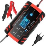 Chargeur de batterie intelligent 12v / 24v 8a chargeur batterie mainteneur et automatique rparation ...
