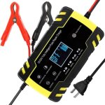 Chargeur de batterie intelligent - - �cran lcd num�rique - 12v / 8a 24v / 4a - voiture camion moto agm ...
