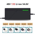 Chargeur de batterie au lithium 42v 54. 6v 58. 8v 67. 2v 84v 2a 3a 5a ic intelligent refroidissement ...