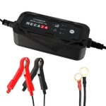 Chargeur de batterie moto - quad - tracteur - tondeuse - maintien de charge 6v / 12v - cordon et pince ...