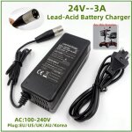 Chargeur de batteriechargeur de batterie au plomb pour scooter lectrique et fauteuil roulant24v 3a - ...